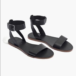 Madewell The Boardwalk Ankle-Strap Sandal